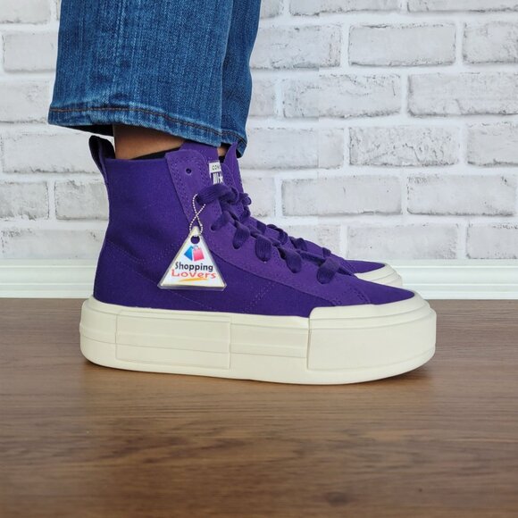 ❤️Converse Chuck Taylor All Star Cruise 7.5 Women Shoes Purple Sneakers A10238C - Picture 4 of 12